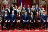 Mesdames, messieurs, votre nouveau gouvernement…